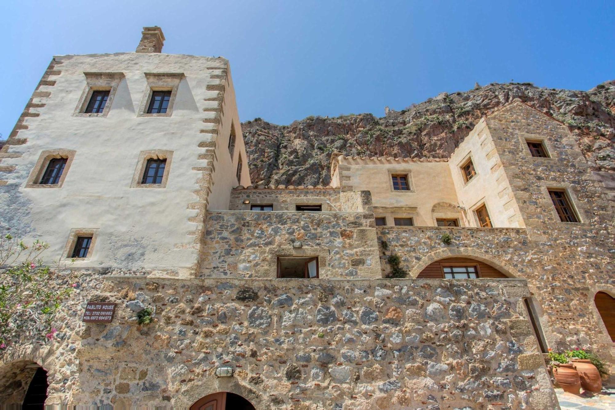 Pablito House-Seaview Monemvasia Nests Екстериор снимка