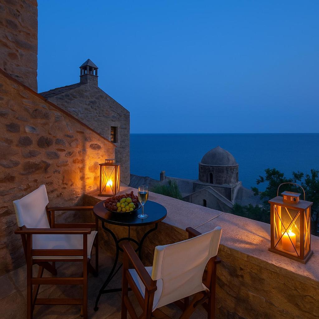 Pablito House-Seaview Monemvasia Nests Екстериор снимка